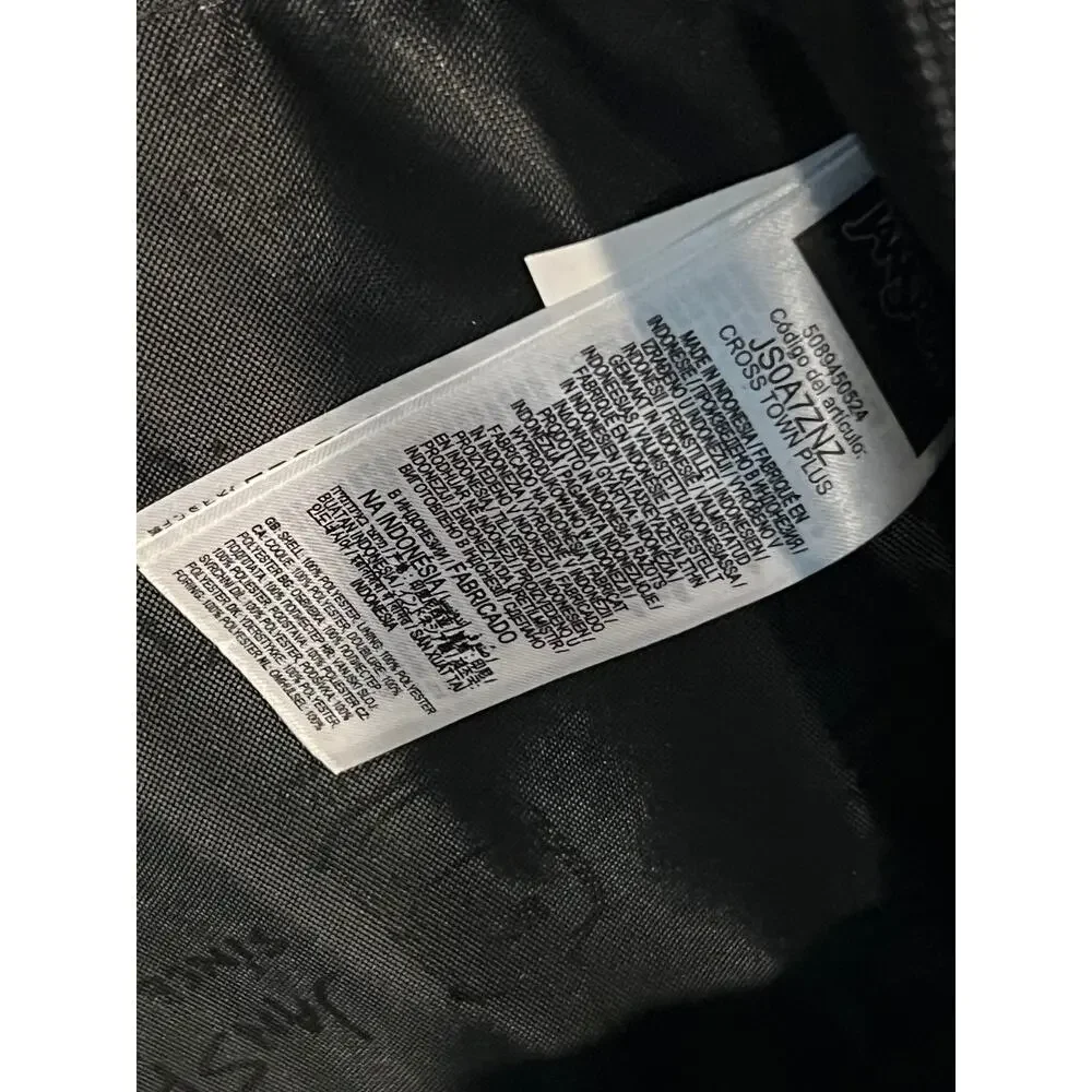 JanSport Crosstown Plus Black Daily Backpack